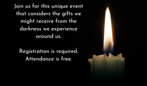 Winter Solstice event candle