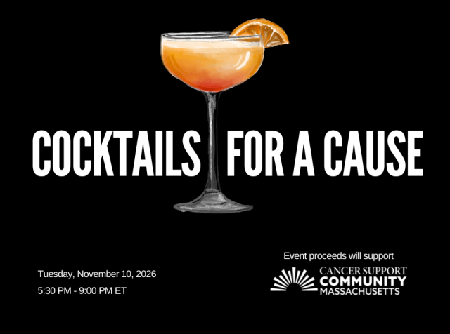 Cocktails for a cause graphic 